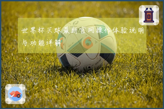 世界杯买球最新官网操作体验说明与功能详解